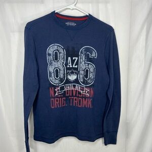 Striped Long Sleeve T-shirt - Red - LIBÉ